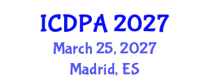 International Conference on Developmental Psychology and Adolescence (ICDPA) March 25, 2027 - Madrid, Spain