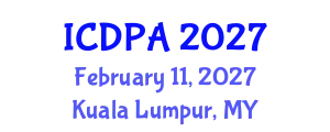 International Conference on Developmental Psychology and Adolescence (ICDPA) February 11, 2027 - Kuala Lumpur, Malaysia