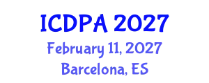 International Conference on Developmental Psychology and Adolescence (ICDPA) February 11, 2027 - Barcelona, Spain