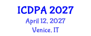 International Conference on Developmental Psychology and Adolescence (ICDPA) April 12, 2027 - Venice, Italy