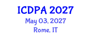 International Conference on Developmental Psychology and Adolescence (ICDPA) May 03, 2027 - Rome, Italy