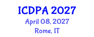 International Conference on Developmental Psychology and Adolescence (ICDPA) April 08, 2027 - Rome, Italy