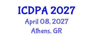 International Conference on Developmental Psychology and Adolescence (ICDPA) April 08, 2027 - Athens, Greece