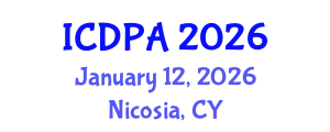 International Conference on Developmental Psychology and Adolescence (ICDPA) January 12, 2026 - Nicosia, Cyprus