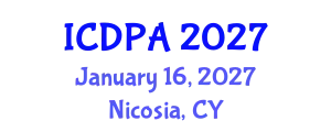 International Conference on Developmental Psychology and Adolescence (ICDPA) January 16, 2027 - Nicosia, Cyprus