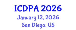 International Conference on Developmental Psychology and Adolescence (ICDPA) January 12, 2026 - San Diego, United States