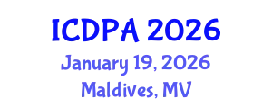 International Conference on Developmental Psychology and Adolescence (ICDPA) January 19, 2026 - Maldives, Maldives