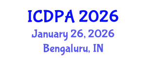 International Conference on Developmental Psychology and Adolescence (ICDPA) January 26, 2026 - Bengaluru, India