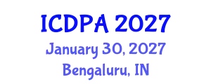 International Conference on Developmental Psychology and Adolescence (ICDPA) January 30, 2027 - Bengaluru, India