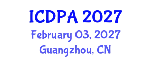 International Conference on Developmental Psychology and Adolescence (ICDPA) February 03, 2027 - Guangzhou, China