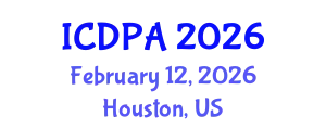 International Conference on Developmental Psychology and Adolescence (ICDPA) February 12, 2026 - Houston, United States