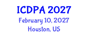International Conference on Developmental Psychology and Adolescence (ICDPA) February 10, 2027 - Houston, United States