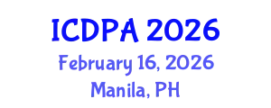 International Conference on Developmental Psychology and Adolescence (ICDPA) February 16, 2026 - Manila, Philippines