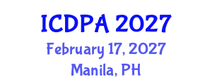International Conference on Developmental Psychology and Adolescence (ICDPA) February 17, 2027 - Manila, Philippines