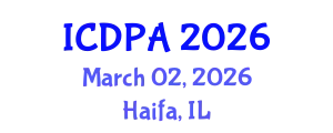 International Conference on Developmental Psychology and Adolescence (ICDPA) March 02, 2026 - Haifa, Israel
