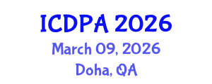 International Conference on Developmental Psychology and Adolescence (ICDPA) March 09, 2026 - Doha, Qatar