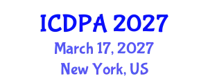 International Conference on Developmental Psychology and Adolescence (ICDPA) March 17, 2027 - New York, United States