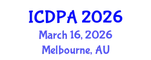 International Conference on Developmental Psychology and Adolescence (ICDPA) March 16, 2026 - Melbourne, Australia