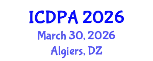 International Conference on Developmental Psychology and Adolescence (ICDPA) March 30, 2026 - Algiers, Algeria