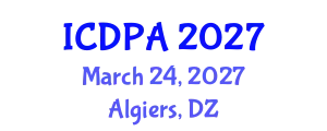 International Conference on Developmental Psychology and Adolescence (ICDPA) March 24, 2027 - Algiers, Algeria