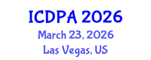 International Conference on Developmental Psychology and Adolescence (ICDPA) March 23, 2026 - Las Vegas, United States