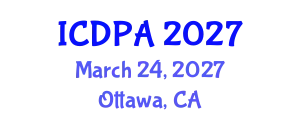 International Conference on Developmental Psychology and Adolescence (ICDPA) March 24, 2027 - Ottawa, Canada