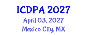 International Conference on Developmental Psychology and Adolescence (ICDPA) April 03, 2027 - Mexico City, Mexico
