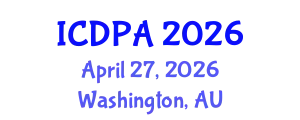 International Conference on Developmental Psychology and Adolescence (ICDPA) April 27, 2026 - Washington, Australia