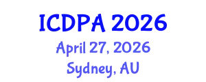 International Conference on Developmental Psychology and Adolescence (ICDPA) April 27, 2026 - Sydney, Australia