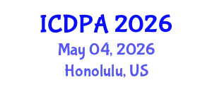 International Conference on Developmental Psychology and Adolescence (ICDPA) May 04, 2026 - Honolulu, United States