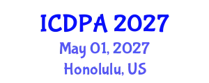 International Conference on Developmental Psychology and Adolescence (ICDPA) May 01, 2027 - Honolulu, United States