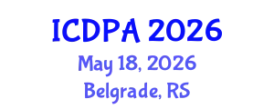 International Conference on Developmental Psychology and Adolescence (ICDPA) May 18, 2026 - Belgrade, Serbia