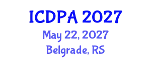 International Conference on Developmental Psychology and Adolescence (ICDPA) May 22, 2027 - Belgrade, Serbia