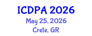 International Conference on Developmental Psychology and Adolescence (ICDPA) May 25, 2026 - Crete, Greece