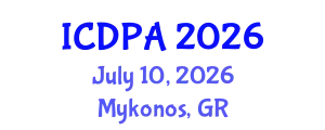 International Conference on Developmental Psychology and Adolescence (ICDPA) July 10, 2026 - Mykonos, Greece