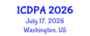 International Conference on Developmental Psychology and Adolescence (ICDPA) July 17, 2026 - Washington, United States