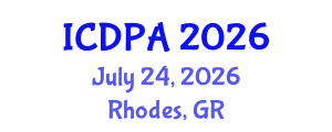 International Conference on Developmental Psychology and Adolescence (ICDPA) July 24, 2026 - Rhodes, Greece