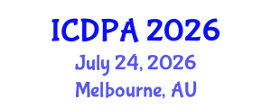 International Conference on Developmental Psychology and Adolescence (ICDPA) July 24, 2026 - Melbourne, Australia