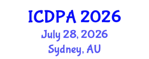 International Conference on Developmental Psychology and Adolescence (ICDPA) July 28, 2026 - Sydney, Australia