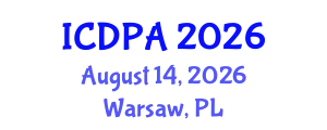 International Conference on Developmental Psychology and Adolescence (ICDPA) August 14, 2026 - Warsaw, Poland