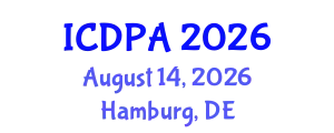 International Conference on Developmental Psychology and Adolescence (ICDPA) August 14, 2026 - Hamburg, Germany