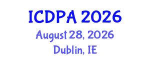 International Conference on Developmental Psychology and Adolescence (ICDPA) August 28, 2026 - Dublin, Ireland