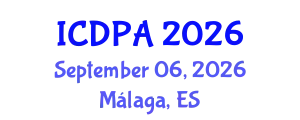 International Conference on Developmental Psychology and Adolescence (ICDPA) September 06, 2026 - Málaga, Spain