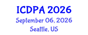 International Conference on Developmental Psychology and Adolescence (ICDPA) September 06, 2026 - Seattle, United States