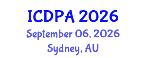 International Conference on Developmental Psychology and Adolescence (ICDPA) September 06, 2026 - Sydney, Australia