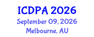 International Conference on Developmental Psychology and Adolescence (ICDPA) September 09, 2026 - Melbourne, Australia