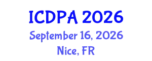 International Conference on Developmental Psychology and Adolescence (ICDPA) September 16, 2026 - Nice, France