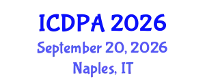 International Conference on Developmental Psychology and Adolescence (ICDPA) September 20, 2026 - Naples, Italy