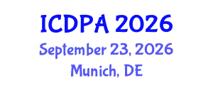 International Conference on Developmental Psychology and Adolescence (ICDPA) September 23, 2026 - Munich, Germany
