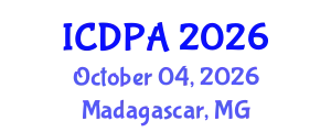 International Conference on Developmental Psychology and Adolescence (ICDPA) October 04, 2026 - Madagascar, Madagascar